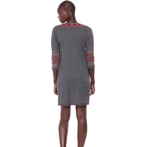 Johnny Was Marjan 3/4 Sleeve Tunic Dress - Picture 2 of 6